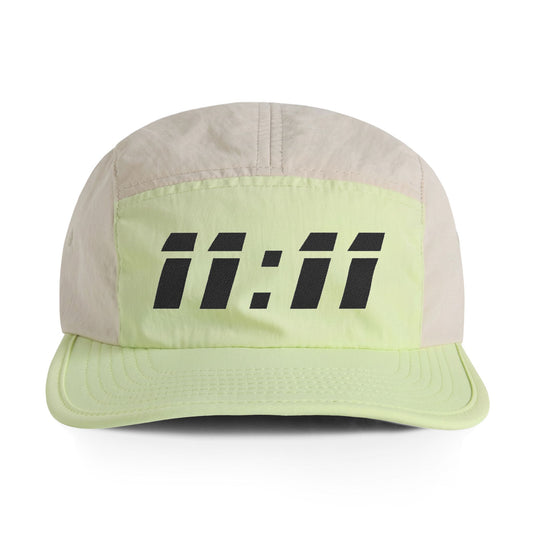 Embroidered 11:11 Two-Tone Nylon Hat