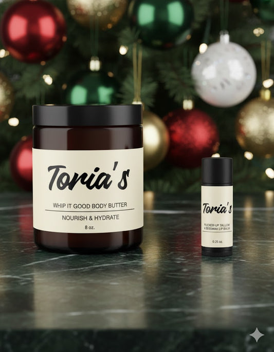 Pucker-Up Beeswax Lip Balm - Grassfed Beef Tallow, Vanilla & Patchouli (Long Lasting)