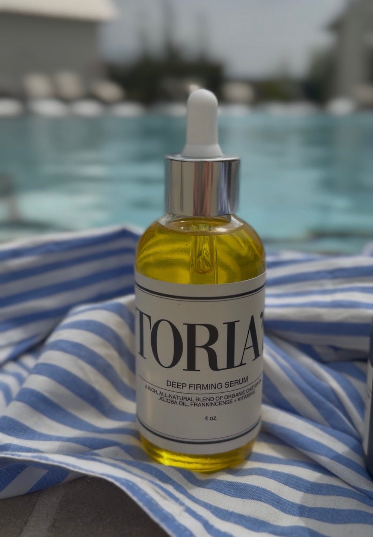 Deep Firming Serum - Organic Castor Oil, Jojoba Oil, Frankincense, Vitamin E