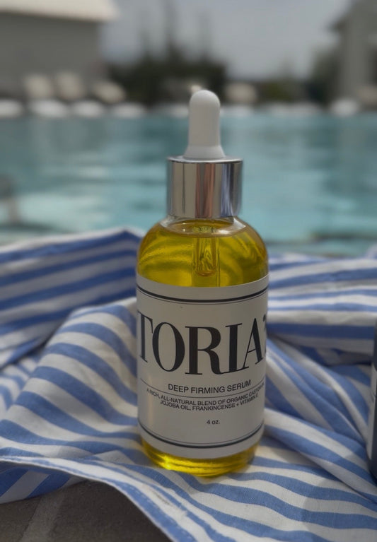 Deep Firming Serum - Organic Castor Oil, Jojoba Oil, Frankincense, Vitamin E