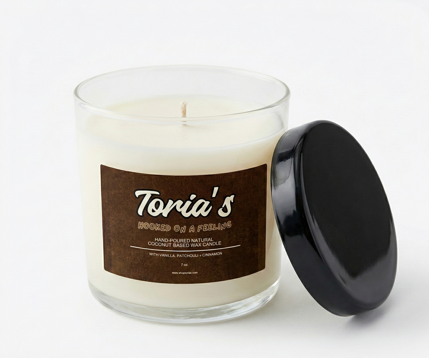 Vanilla Patchouli Coconut Wax Candle